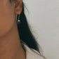 Timeless round cut amethyst 925 Sterling Silver earrings with a hook design.