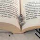 Delicate round CZ 5mm silver studs with South screw setting