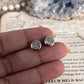 Timeless round 5mm cubic zirconia silver stud earrings