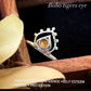 Tiger's Eye boho sterling silver ring
