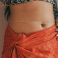 Cable Dot Silver Waist Chain