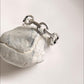 Link Band Silver Ring with Elegant Design