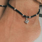 Moonstone and Rawa Charm Silver Nazariya for Protection