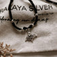 Delicate Moonstone Lotus Charm Nazariya