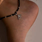 Moonstone Lotus Charm Nazariya in Sterling Silver