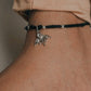Sterling Silver Moonstone Lotus Charm Nazariya