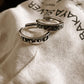 Adjustable Silver Ring with Nature and Celestial Elements – Waves, Moon, and Mountain