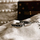 Matching Adjustable Silver Rings with Moon, Stars, Waves, Mountain, and Sun for Lovers