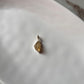 Citrine Gemstone Raw Uncut Silver Pendant