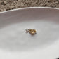 Citrine Raw Uncut Silver Pendant