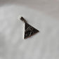 Handcrafted Eye of Re silver pendant inspired by ancient Egyptian iconography
