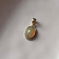 Boho Style Natural Ethiopian Opal Silver 925 Pendant