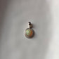 Boho Style 925 Silver Pendant with Natural Ethiopian Opal