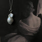 Beautiful silver necklace with three Baroque pearls for a bold and stylish statement.