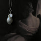 Timeless silver necklace with three Baroque pearls for a sophisticated look.