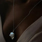 Chic Baroque pearl 2 necklace in sterling silver with a sophisticated design.