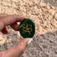 Natural AAA Green Jade Zibu Coin Pendant