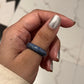 Lapis Lazuli Crystal Ring with Sterling Silver Band