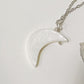 Mother of Pearl Moon Necklace for Inner Peace 