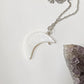 Handmade Mother of Pearl Moon Necklace