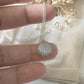 Handmade Grey Moonstone Shell Crystal Necklace 