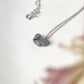 Butterfly Crystal Pendant with Black Jasper 