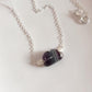 Handmade Fluorite Cloud Pearl Necklace