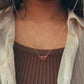Strawberry Quartz Heart Necklace for Compassion Healing 