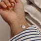 Personalized Initial Silver Bracelet for Custom Jewelry