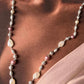 Sophisticated Fresh Water Pearls Necklace in Silver 925
