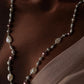 Elegant Fresh Water Pearl Silver 925 Necklace