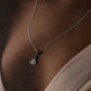 Sterling silver guitar 2 pendant necklace
