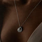 Elegant Drop 1 silver necklace with sleek pendant design