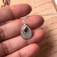 Timeless silver necklace featuring a delicate drop pendant