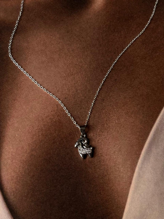 Sterling silver Ibex necklace