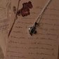 Elegant Fish 8 silver necklace with detailed fish design