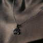Silver Pisces fish pendant necklace for astrology lovers
