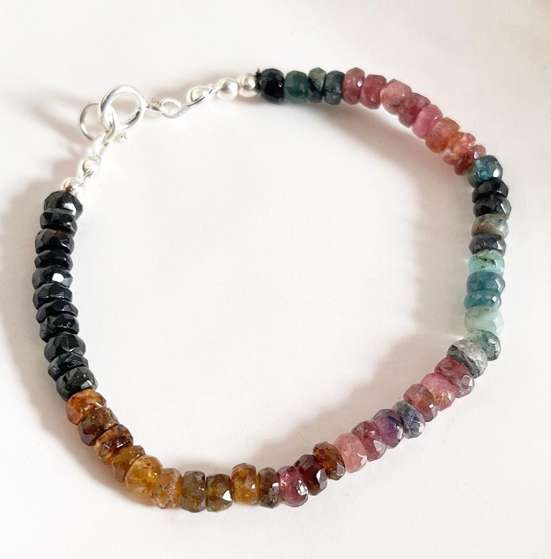 AA Grade Tourmaline 5MM Crystal Bracelet