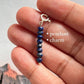 Lapis Lazuli Gemstone 8 Stone Pendant