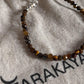 3MM-4MM Tiger Eye Faceted Bracelet