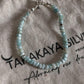 Larimar Gemstone Bracelet for Stress Relief