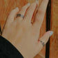 Handcrafted Arzoo silver ring with fine craftsmanship.