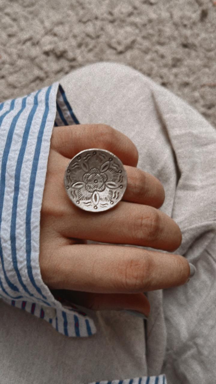 Chand Tribal Handcrafted Silver 925 Ring
