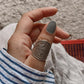 Bohemian Anant Mandala Adjustable Silver 925 Ring
