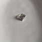 Small Fleur-De-Lis motif silver ring