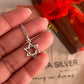 925 sterling silver Star of David pendant