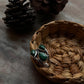 Sterling Silver Malachite 3 Stone Ring for Unique Style