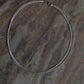 Elegant three layer Hasli necklace in sterling silver