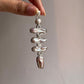 Natural Freshwater Pearls Handcrafted Silver Statement Necklace