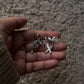 Sterling Silver Bow Earrings with CZ Stones